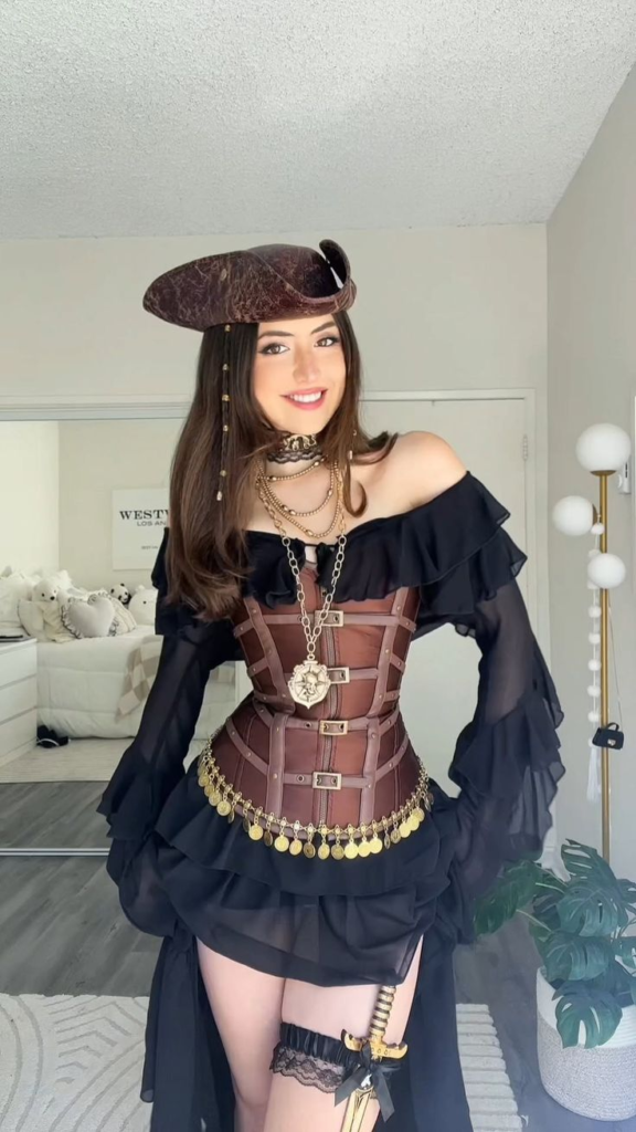5. Pirate Dress with Belt