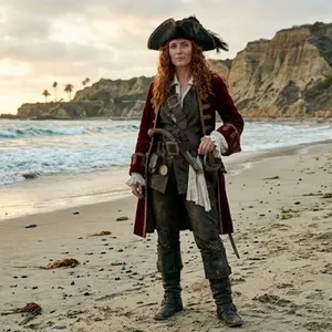 9. Pirate Coat and Tricorn Hat